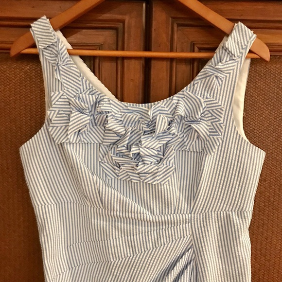 London Times Dresses & Skirts - London Times seersucker sleeveless dress